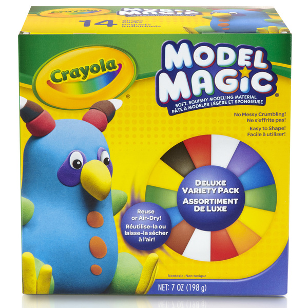 Crayola Model Magic Variety Pack, 9 Colors, 0.5-oz., PK14 232403